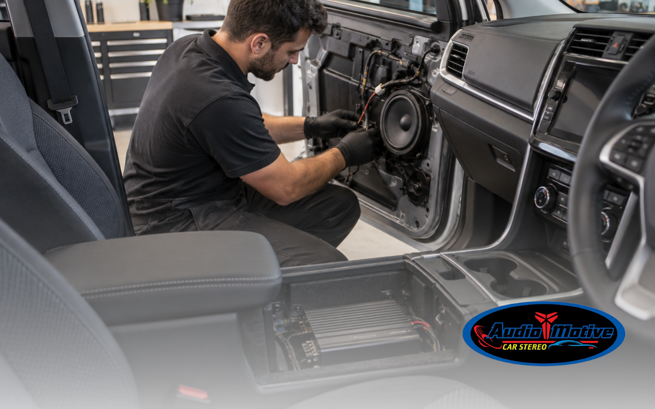 Eco-friendly car audio solutions installed for efficient daily driving