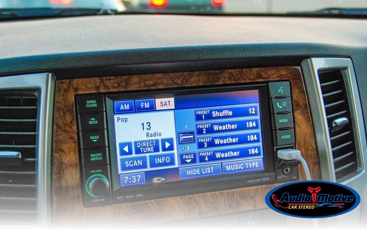 Eco-friendly car amplifier installed in vehicle
