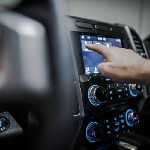 Professional car audio installation in San Lorenzo, California