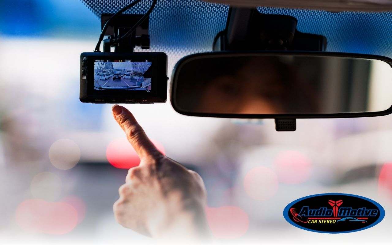 Recorded footage from a car camera used for insurance claim