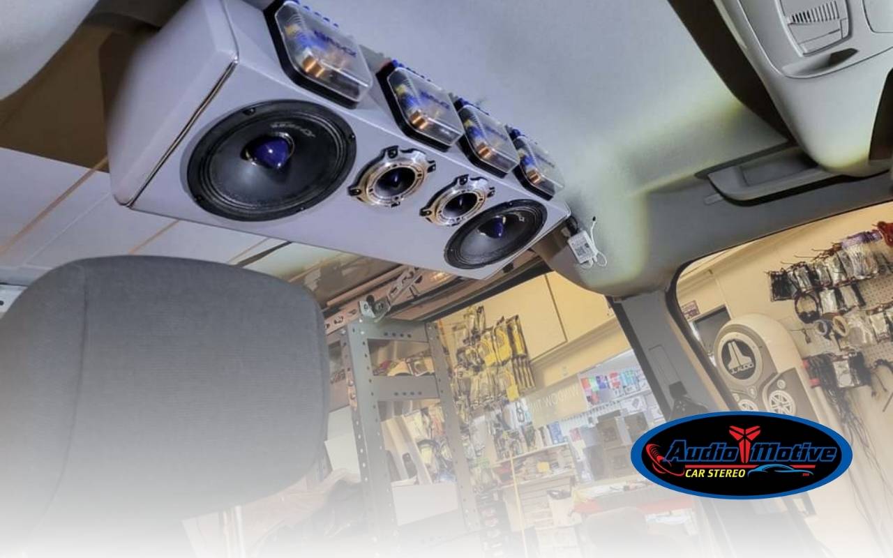 Installing audio in Tesla with upgraded sound system