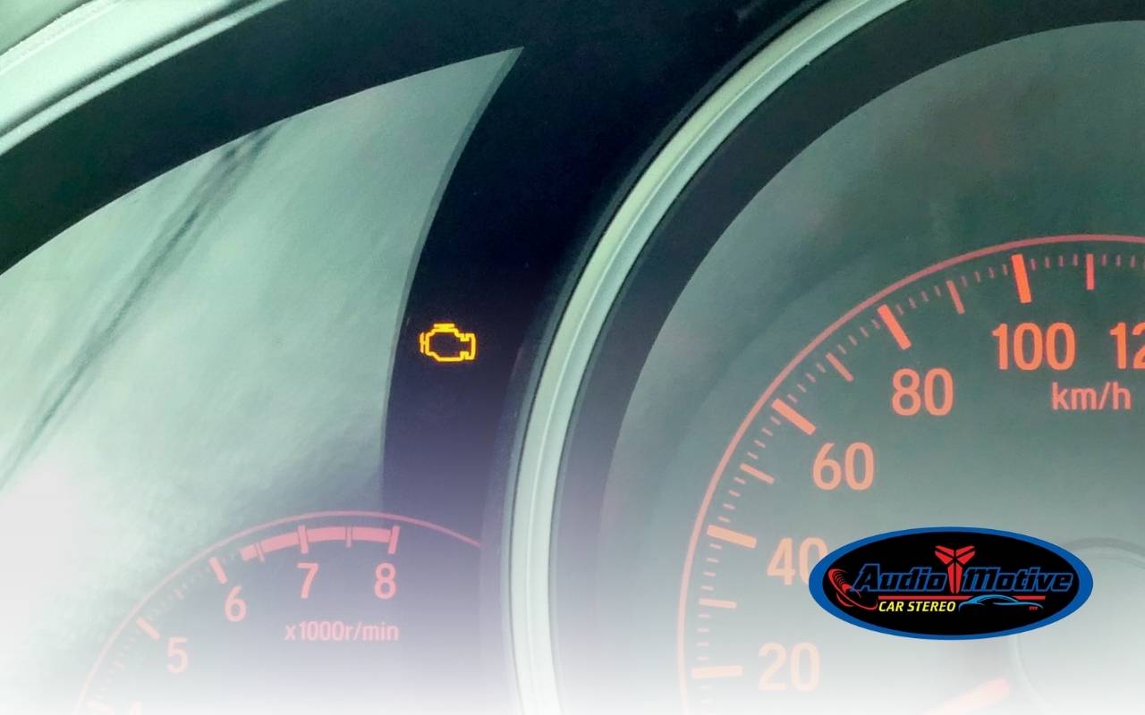 Diagram on a car dashboard explaining RMS vs Peak Power in Car Audio in San Lorenzo, CA for everyday drivers