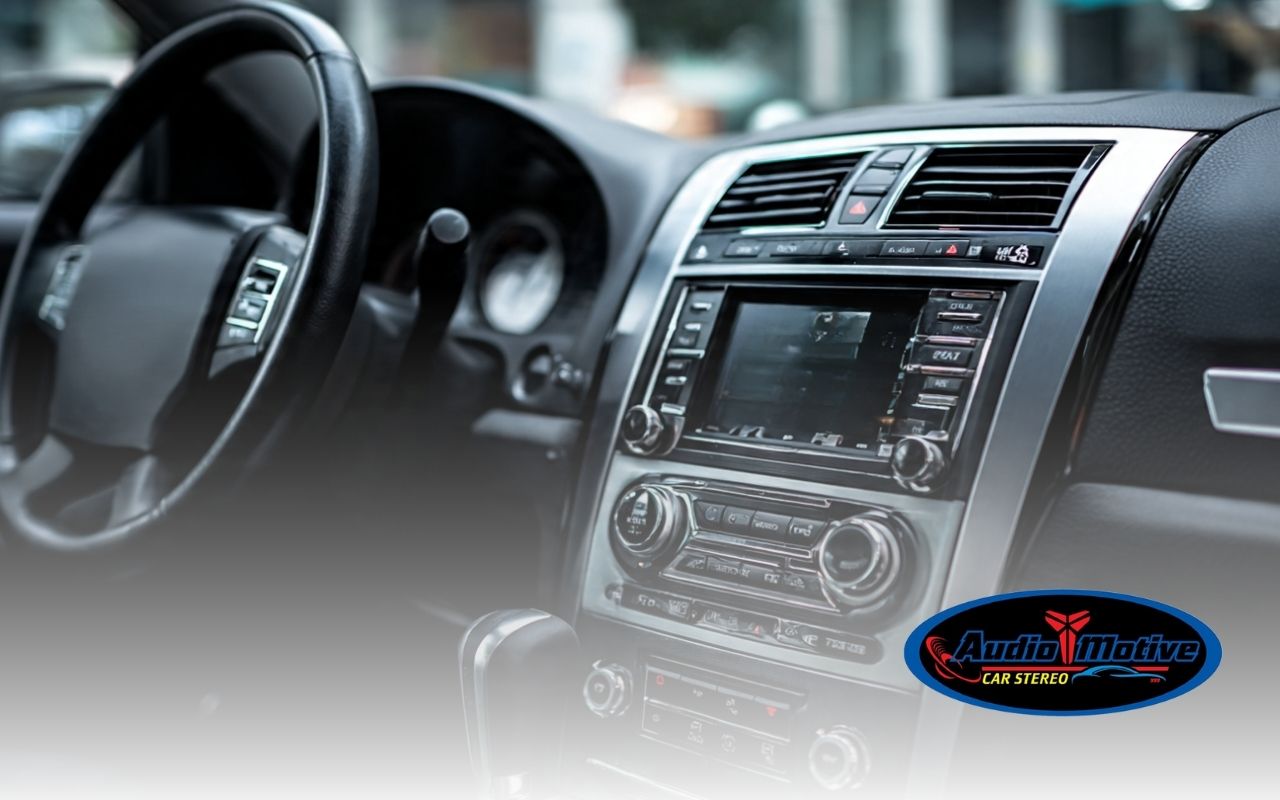 Car Stereo Installation in Fremont with a modern head unit installed in a clean dashboard fit