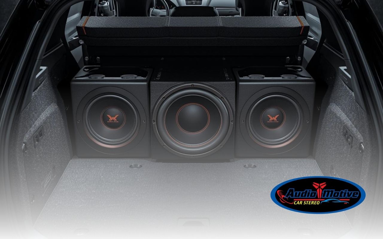 Bandpass subwoofer pros and cons in a car audio trunk setup