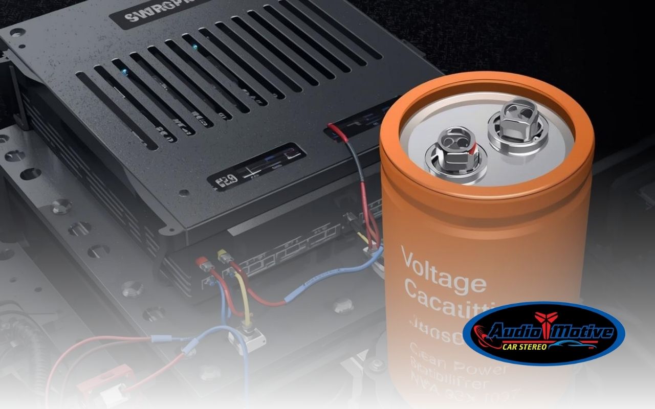 Car audio capacitor myths explained in a real vehicle audio system
