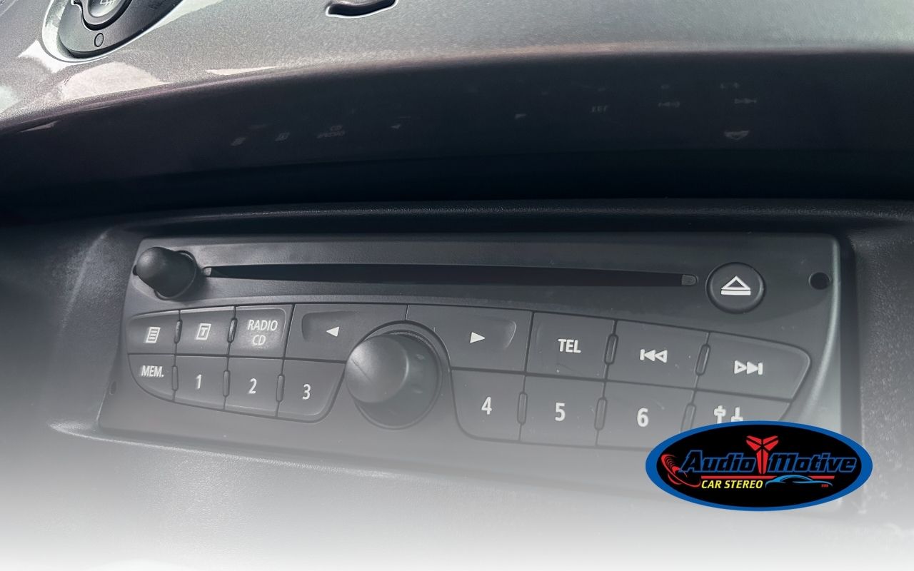 Speaker sensitivity explained in a car audio dashboard setup