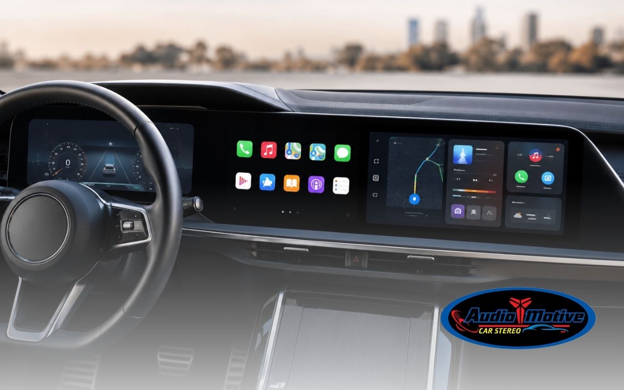 Apple CarPlay vs Android Auto dashboard comparison