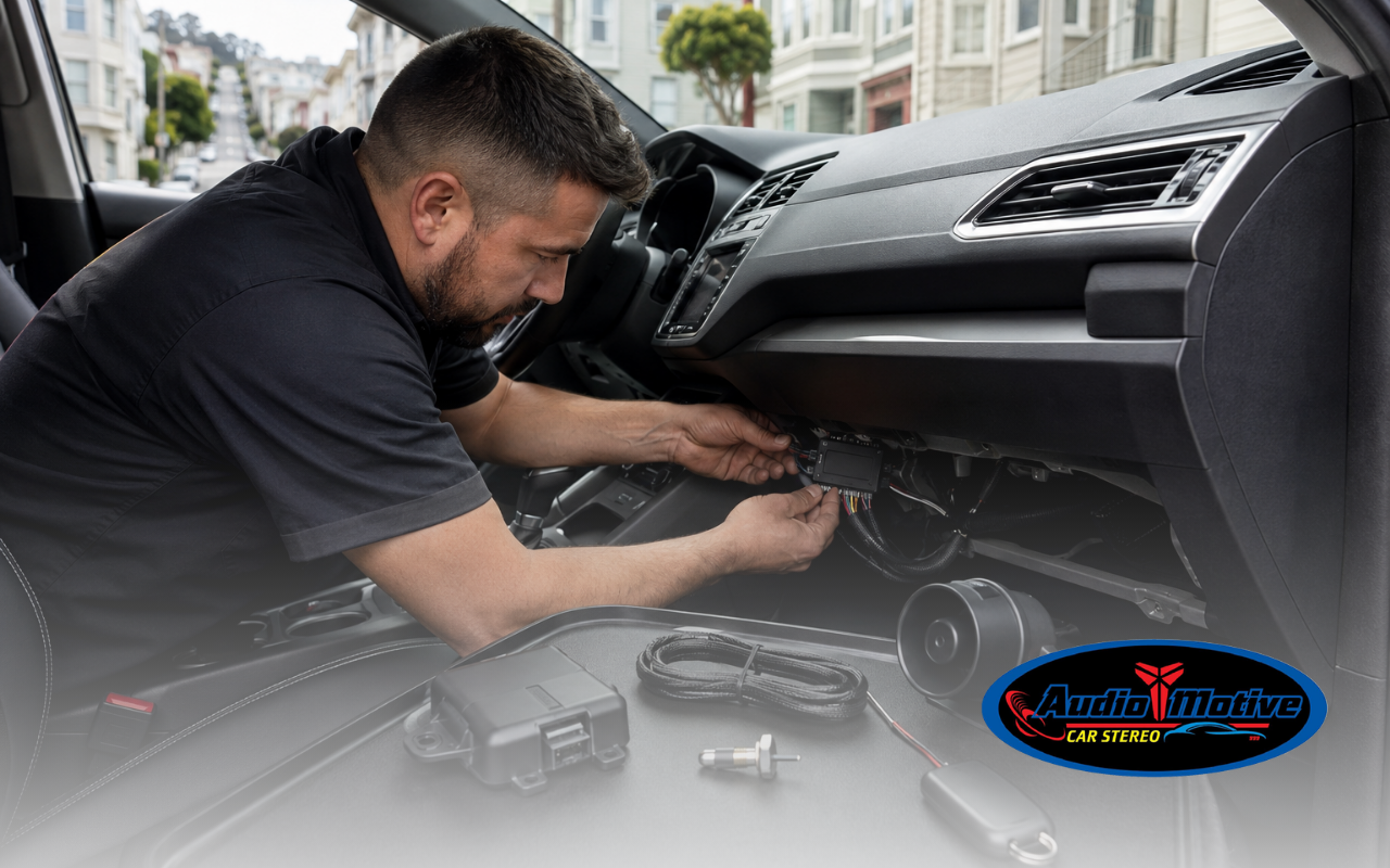Professional car alarm installation in San Francisco, CA for added vehicle security