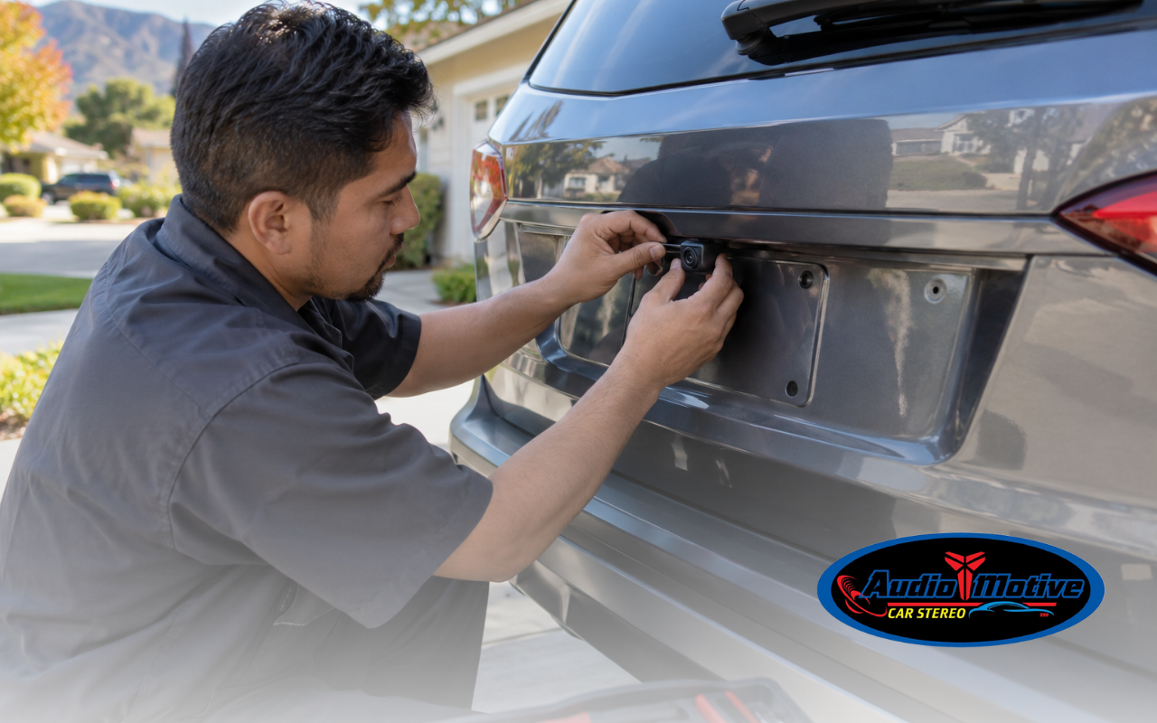 Backup camera installation in Fremont, CA for safer reversing