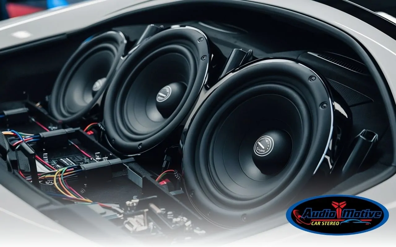 Car audio system installed at Audiomotive in San Leandro
