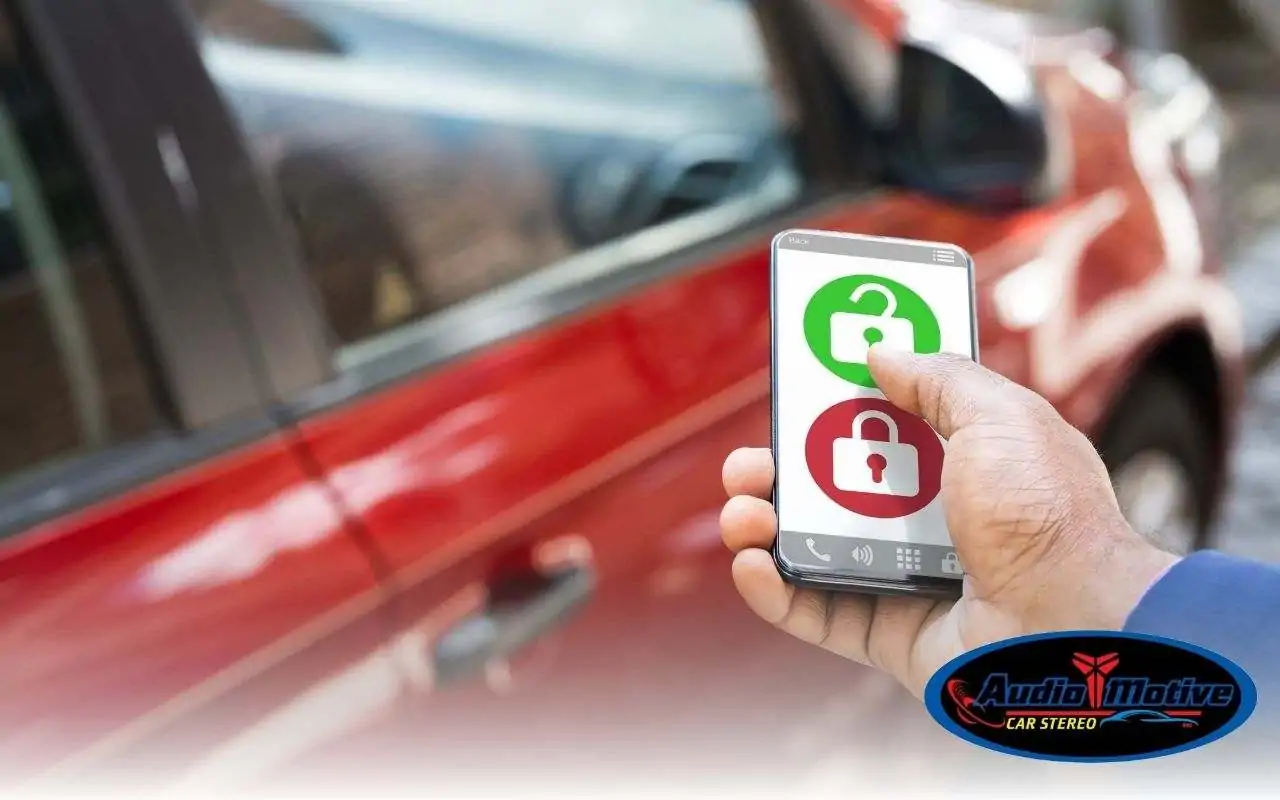 Modern car security system installed by Audiomotive in San Leandro