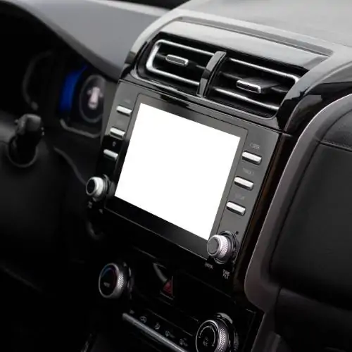 Car audio in Fremont, CA, with modern stereo display