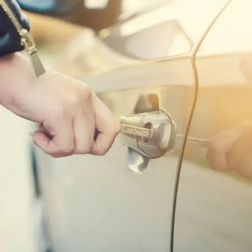 Keyless entry and remote start alarm system installed for improved car security and convenience