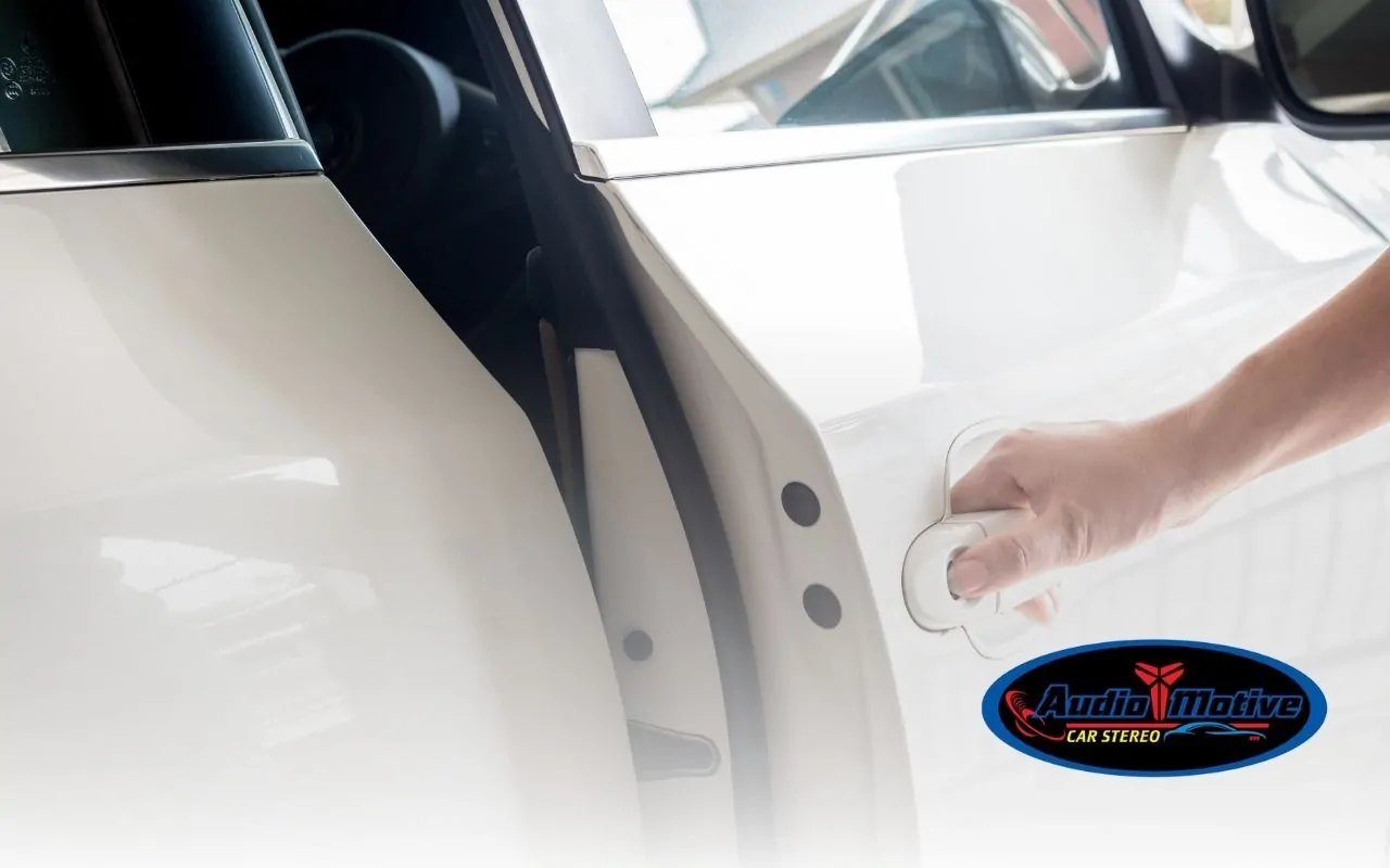 Car door insulation for door panel noise reduction and vibration control